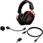 HyperX Cloud Alpha Trådløs Høretelefoner Sort Rød HyperX Cloud Alpha Trådløs Høretelefoner Sort Rød